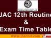 JAC Class 12th Board Examination Time Table 2020